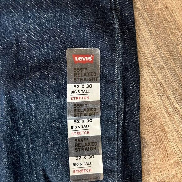 Levi's 559 Relaxed Straight Big and Tall-Size 52x30 - Picture 3 of 8